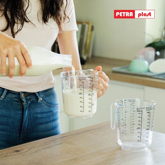 Měření bez odhadu 💧👩‍🍳 Naše plastové odměrky vám usnadní pečení i vaření – přesné, lehké a vždy po ruce....